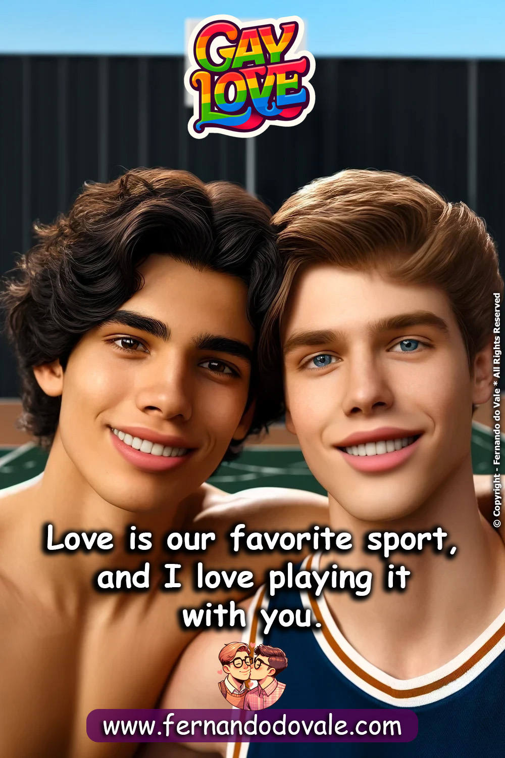 Favorite-Sport-Gay-Couple-Embrace